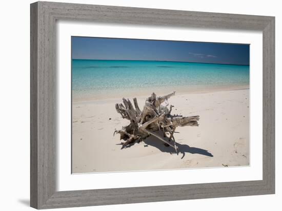 A Caribbean Beach in Cuba's Cayo Largo-Alex Saberi-Framed Photographic Print