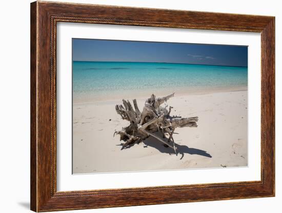 A Caribbean Beach in Cuba's Cayo Largo-Alex Saberi-Framed Photographic Print