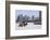 A Carriage on the Icebound Songhua River in Harbin, Heilongjiang, China, Asia-Gavin Hellier-Framed Photographic Print