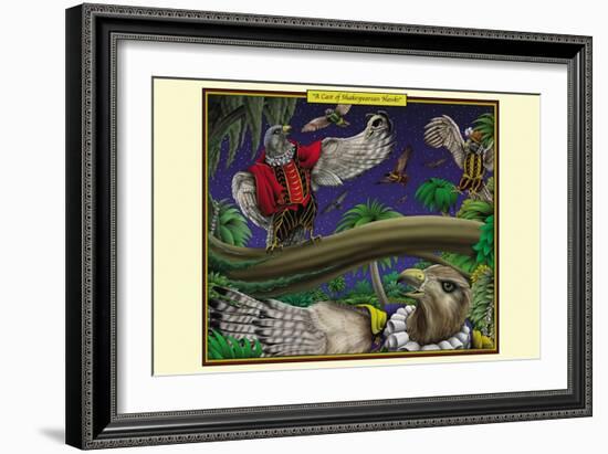 A Cast of Shakespearean Hawks-Richard Kelly-Framed Art Print