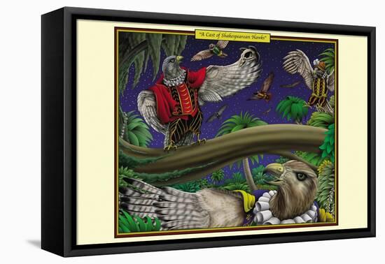 A Cast of Shakespearean Hawks-Richard Kelly-Framed Stretched Canvas