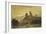 A Castle by a River, Moonlight-J. M. W. Turner-Framed Giclee Print