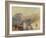 A Castle in the Val d'Aosta, Italy-J. M. W. Turner-Framed Giclee Print