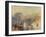 A Castle in the Val d'Aosta, Italy-J. M. W. Turner-Framed Giclee Print