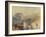 A Castle in the Val d'Aosta, Italy-J. M. W. Turner-Framed Giclee Print