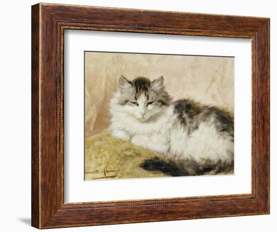 A Cat, 1893-Henriette Ronner-Knip-Framed Giclee Print