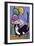 A Cat with 4 Balloons Tied to its Tail Surrounded by Gifts-Jan Panico-Framed Giclee Print