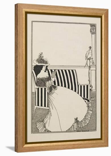 A Catalogue Cover-Aubrey Beardsley-Framed Premier Image Canvas