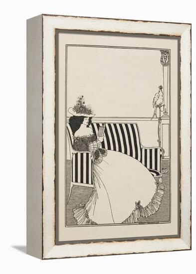 A Catalogue Cover-Aubrey Beardsley-Framed Premier Image Canvas