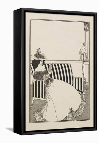 A Catalogue Cover-Aubrey Beardsley-Framed Premier Image Canvas