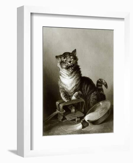 A Catastrophe-English-Framed Giclee Print