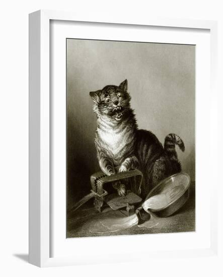 A Catastrophe-English-Framed Giclee Print
