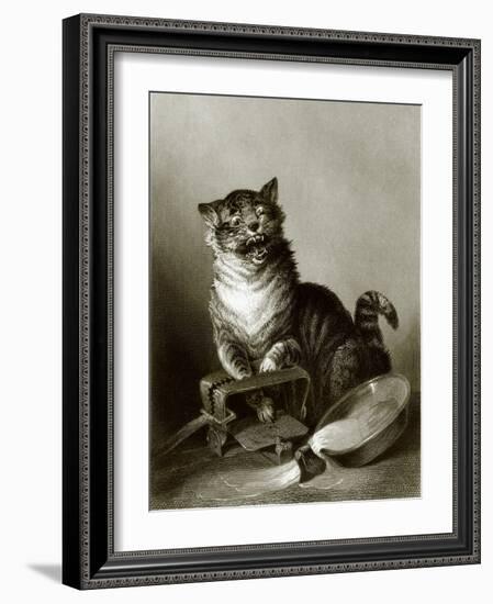 A Catastrophe-English-Framed Giclee Print