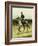 A Cavalry Officer Passing Troops, 1885-Jean-Baptiste Edouard Detaille-Framed Giclee Print