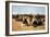 A Cavalryman's Breakfast on the Plains-Frederic Sackrider Remington-Framed Art Print