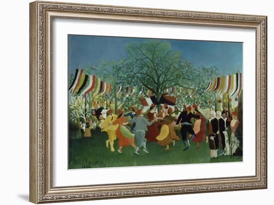 A Centennial of Independence, 1892-Henri Rousseau-Framed Art Print