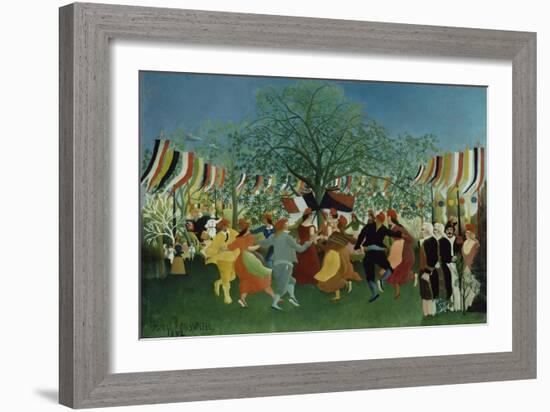 A Centennial of Independence, 1892-Henri Rousseau-Framed Art Print