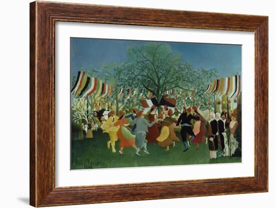 A Centennial of Independence, 1892-Henri Rousseau-Framed Art Print