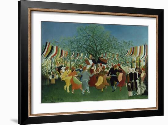 A Centennial of Independence, 1892-Henri Rousseau-Framed Art Print