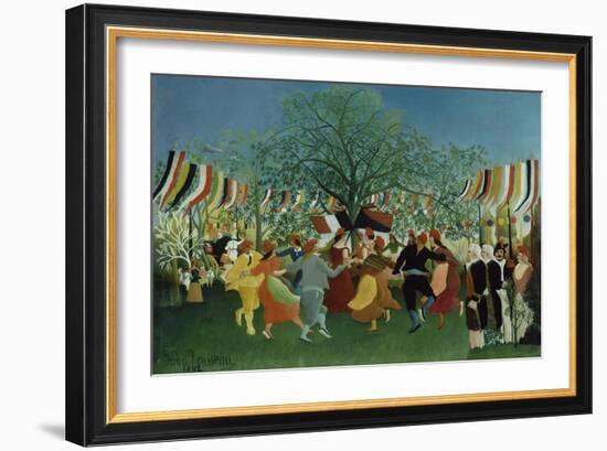 A Centennial of Independence, 1892-Henri Rousseau-Framed Art Print