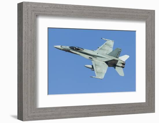 A Cf-188 Hornet of the Royal Canadian Air Force-Stocktrek Images-Framed Photographic Print