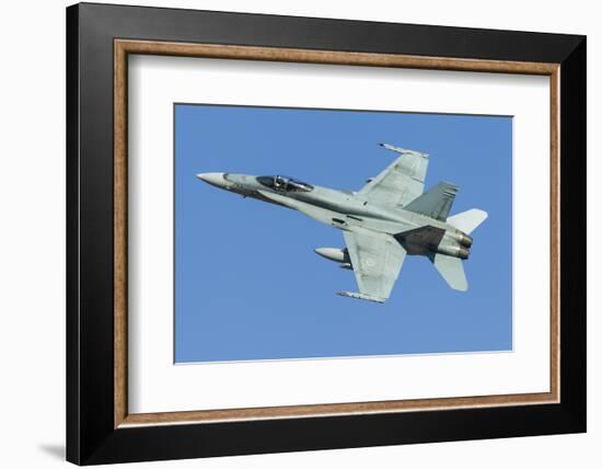 A Cf-188 Hornet of the Royal Canadian Air Force-Stocktrek Images-Framed Photographic Print