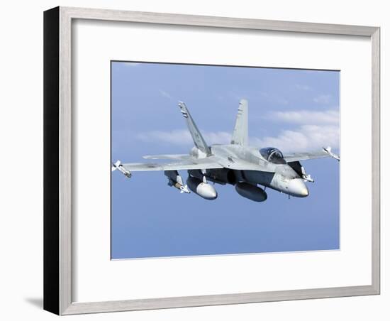 A CF-188A Hornet of the Royal Canadian Air Force-Stocktrek Images-Framed Photographic Print