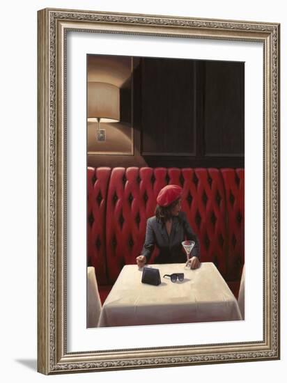 A Chance Encounter 1-Myles Sullivan-Framed Art Print