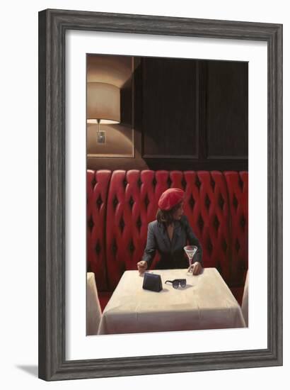 A Chance Encounter 1-Myles Sullivan-Framed Art Print