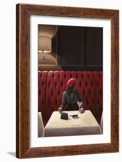 A Chance Encounter 1-Myles Sullivan-Framed Art Print