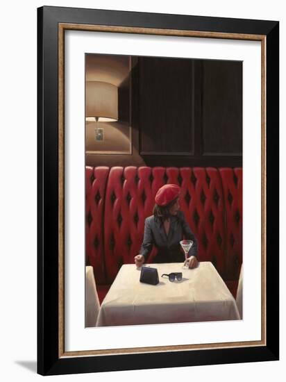 A Chance Encounter 1-Myles Sullivan-Framed Art Print