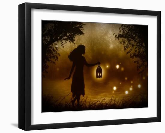 A Chance Encounter-Julie Fain-Framed Art Print