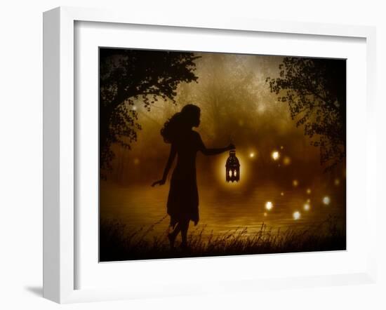 A Chance Encounter-Julie Fain-Framed Art Print