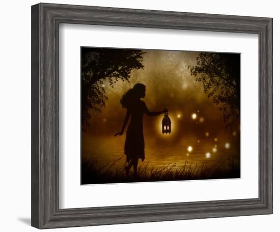 A Chance Encounter-Julie Fain-Framed Art Print