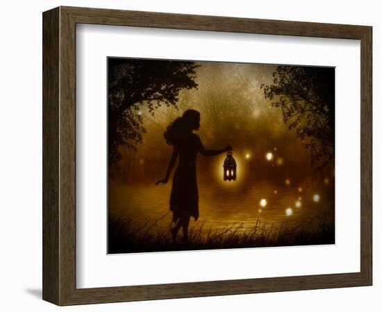 A Chance Encounter-Julie Fain-Framed Art Print