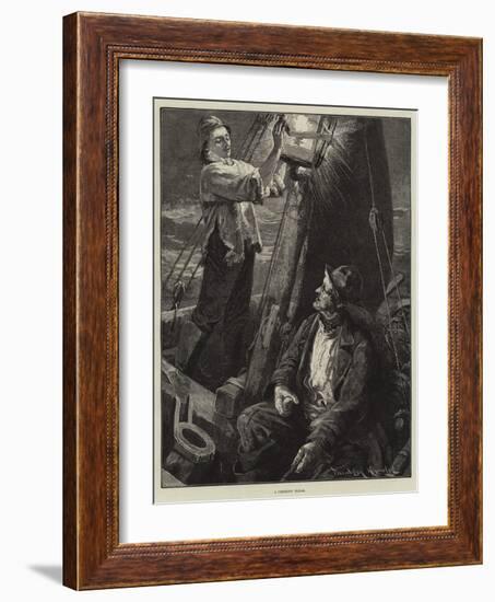 A Cheering Gleam-Davidson Knowles-Framed Giclee Print