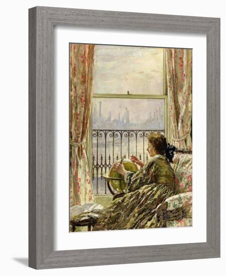 A Chelsea Window, 1909-Philip Wilson Steer-Framed Giclee Print