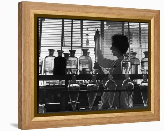 A Chemist at Work-Henry Grant-Framed Premier Image Canvas