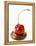 A Cherry on a Blob of Chocolate Sauce-Greg Elms-Framed Premier Image Canvas