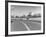 A Chevrolet Being Tested on the General Motors Testing Ground-null-Framed Photographic Print