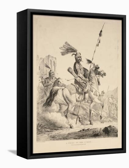 A Chief of the Kurds, 1824-Alexander Orlowski-Framed Premier Image Canvas