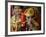 A Child Enacts the Life of Hindu God Krishna During Janamashtami Celebrations-null-Framed Photographic Print