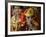 A Child Enacts the Life of Hindu God Krishna During Janamashtami Celebrations-null-Framed Photographic Print