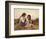 A Childhood Idyll-William-Adolphe Bouguereau-Framed Art Print