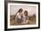 A Childhood Idyll-William Adolphe Bouguereau-Framed Art Print