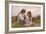 A Childhood Idyll-William Adolphe Bouguereau-Framed Art Print