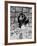 A Chimpanzee in Paradise-Staff-Framed Photographic Print