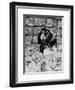 A Chimpanzee in Paradise-Staff-Framed Photographic Print