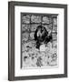 A Chimpanzee in Paradise-Staff-Framed Photographic Print