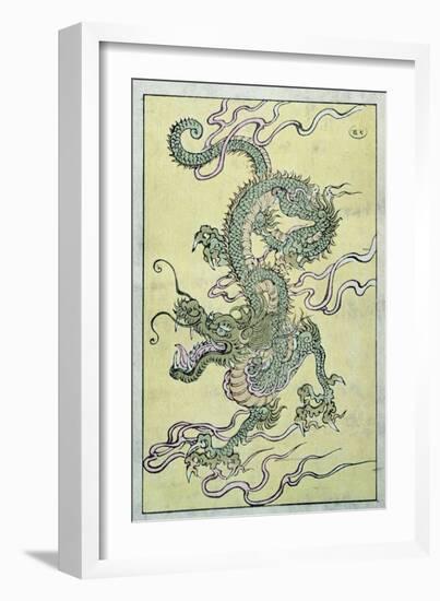 A Chinese Dragon-null-Framed Giclee Print